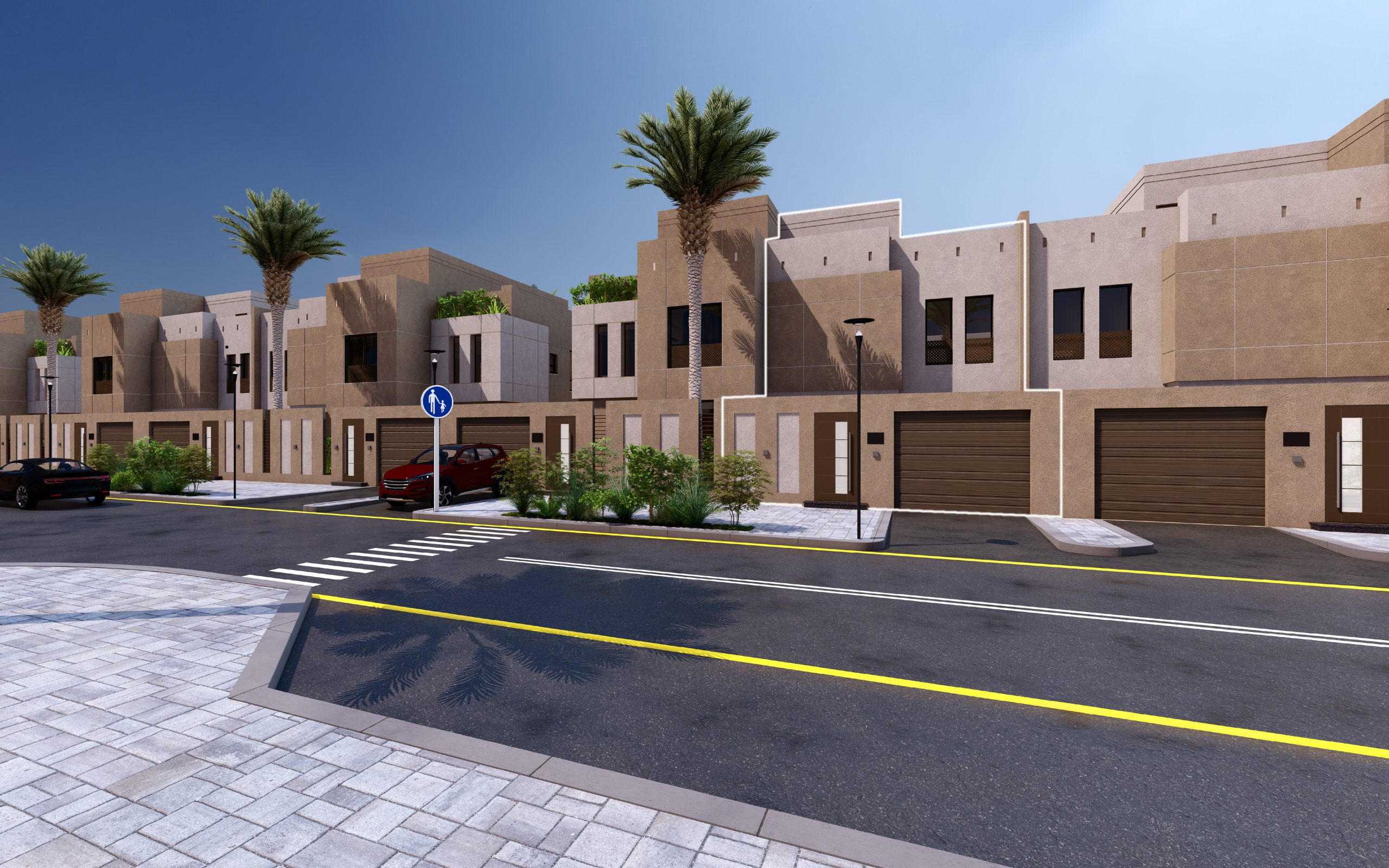فيلا تاون هاوس – نموذج ميار